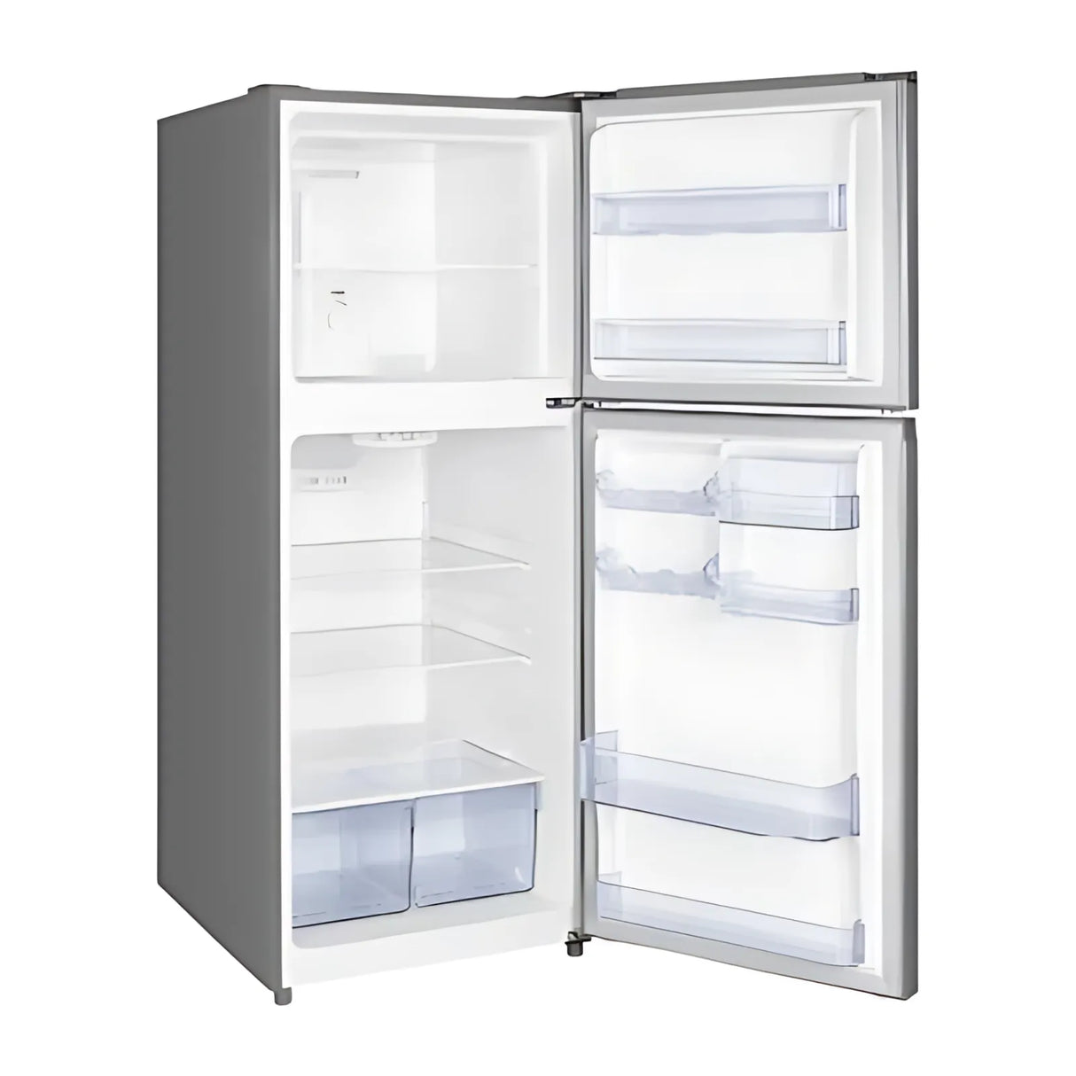 Refrigerador TCL 11 Pies Cúbicos Top Mount Gris TDD11S