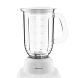 Licuadora Taurus Valencia Vaso de Vidrio 1.25 Litros Blanca