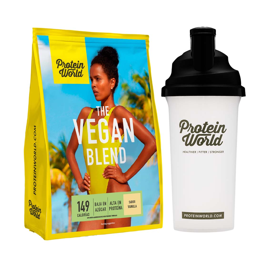 The Vegan Blend: Vainilla - 1.2 kg + SHAKER GRATIS