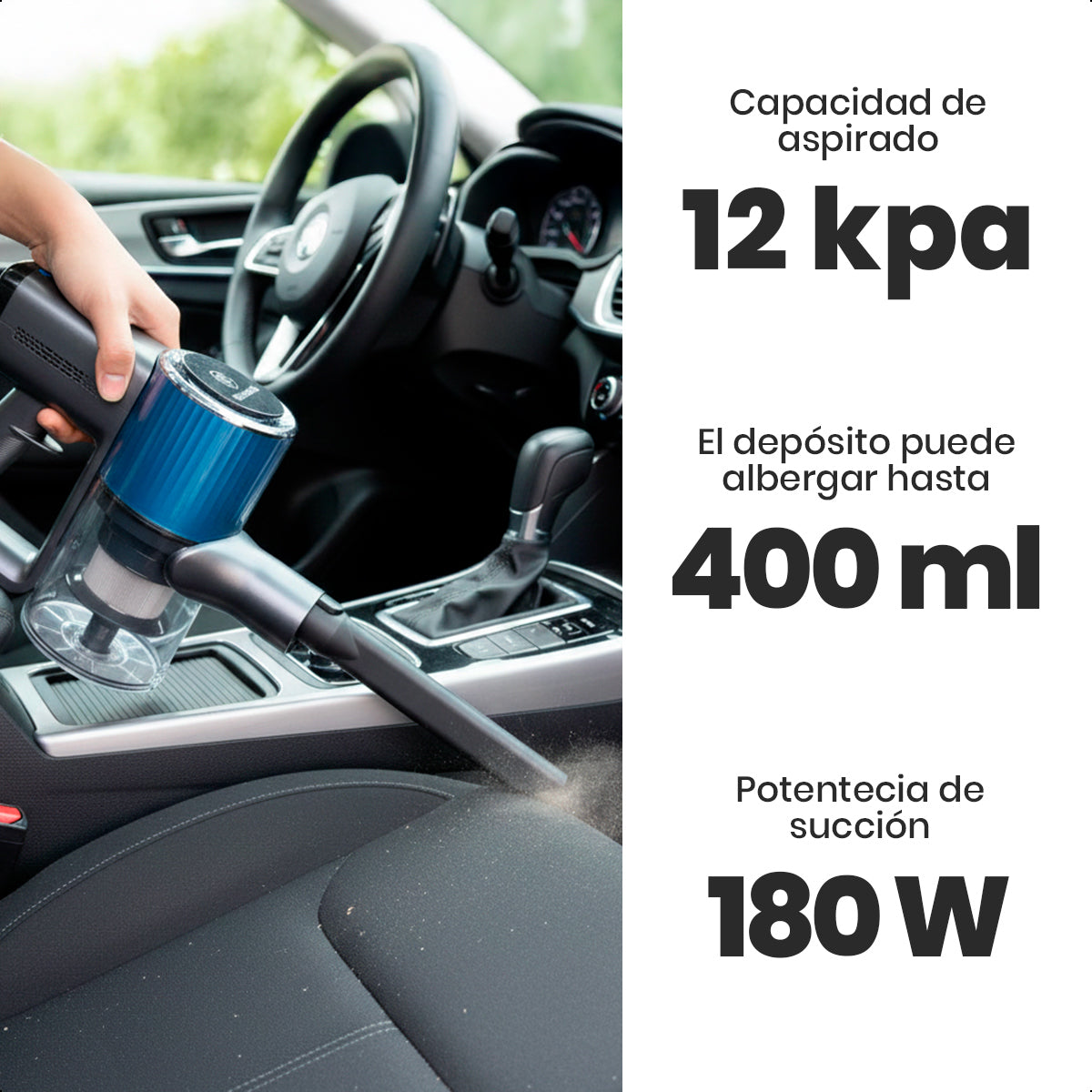 Aspiradora Inalámbrica Westinghouse Azul 180W 3 Velocidades