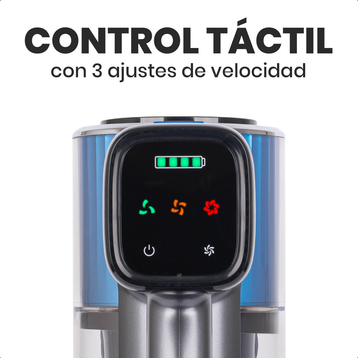 Aspiradora Inalámbrica Westinghouse Azul 180W 3 Velocidades