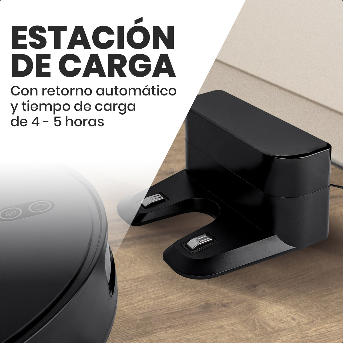 Robot Aspiradora Westinghouse 3 en 1 Aspira Barre Frega PRO