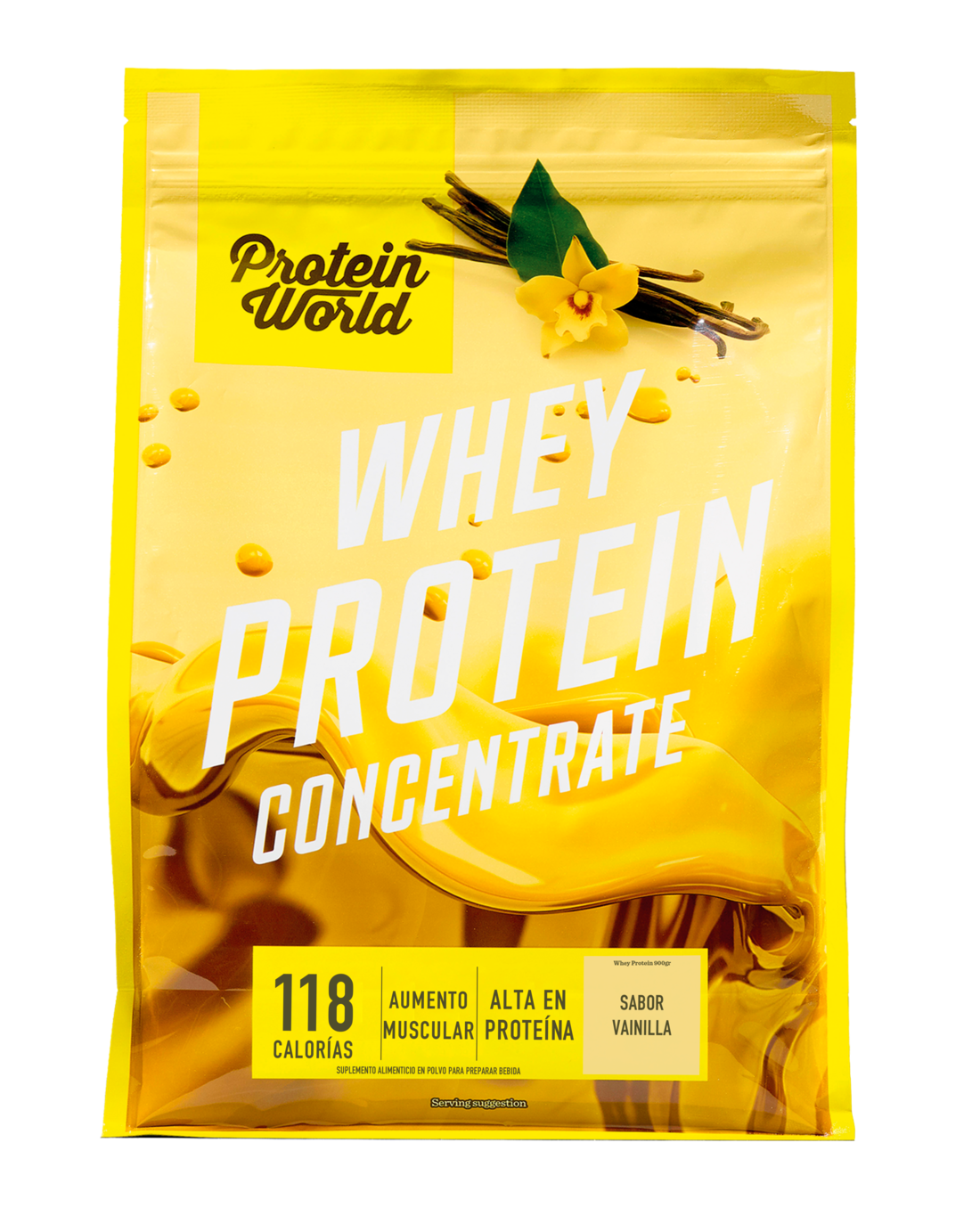 Whey Protein Concentrate: Vainilla - 900g