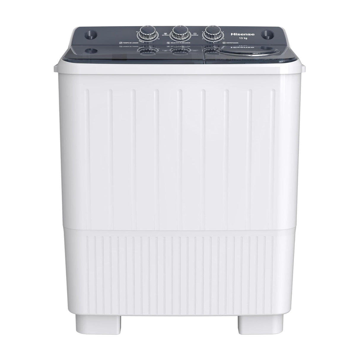 Lavadora Hisense 13 Kilos Doble Tina Blanca WSA1304P