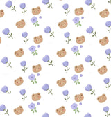 Juego de Sábanas Individual, Diseño Flores