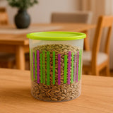 Contenedor Hermético Redondo, Color Verde, 1800 ml