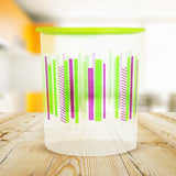 Contenedor Hermético Redondo, Color Verde, 1800 ml