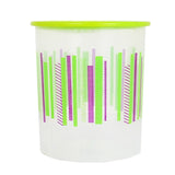 Contenedor Hermético Redondo, Color Verde, 1800 ml