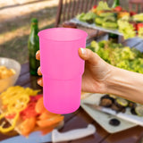 Vaso de Plástico, Color Rosa, Inkanto