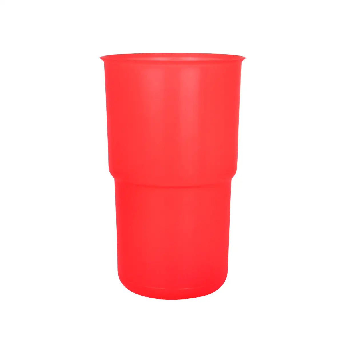 Vaso de Plástico, Color Rojo, Inkanto