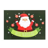 Set de Cajas de Regalo Navideñas, Santa Claus, 2 pzas