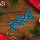 Dulce, Decoración Colgante, Glitter, Color Azul
