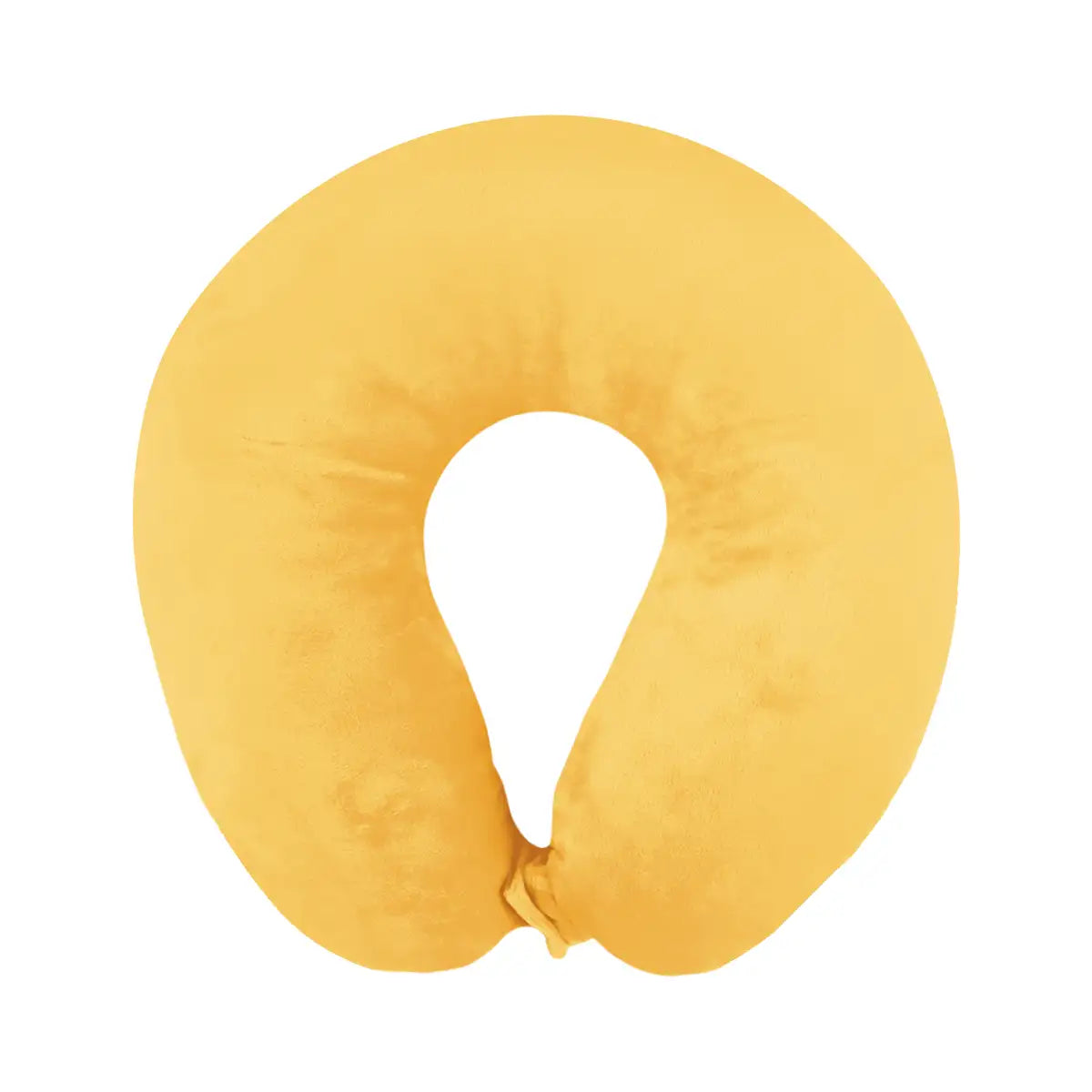 Almohada de Viaje, Color Amarillo, Ergonómica