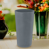 Vaso de Plástico, Color Gris, 800 ml