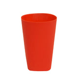 Set de 2 Vasos de Plástico, Color Rojo