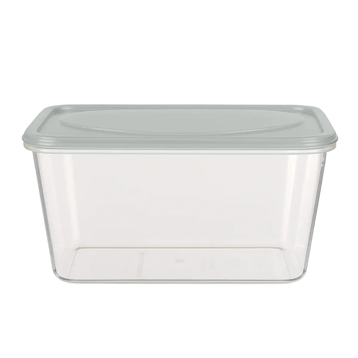 Contenedor de Plástico, Tapa Gris, 800 ml