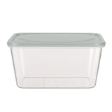 Contenedor de Plástico, Tapa Gris, 800 ml