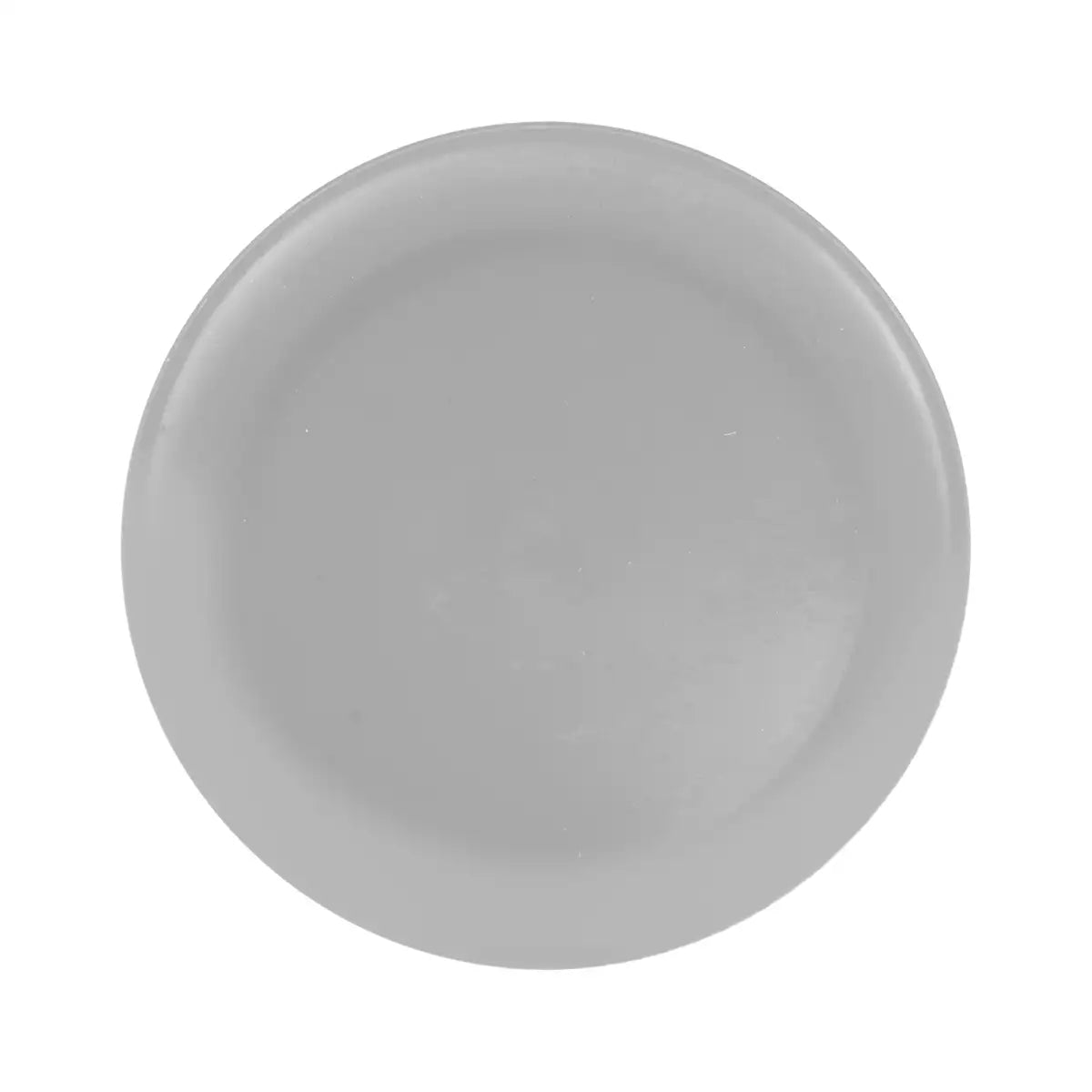 Plato de Plástico, Redondo, Color Gris