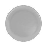 Plato de Plástico, Redondo, Color Gris
