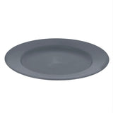 Plato de Plástico, Color Gris, Redondo