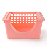 Contenedor Apilable, Bullseye's Playground, Color Rosa