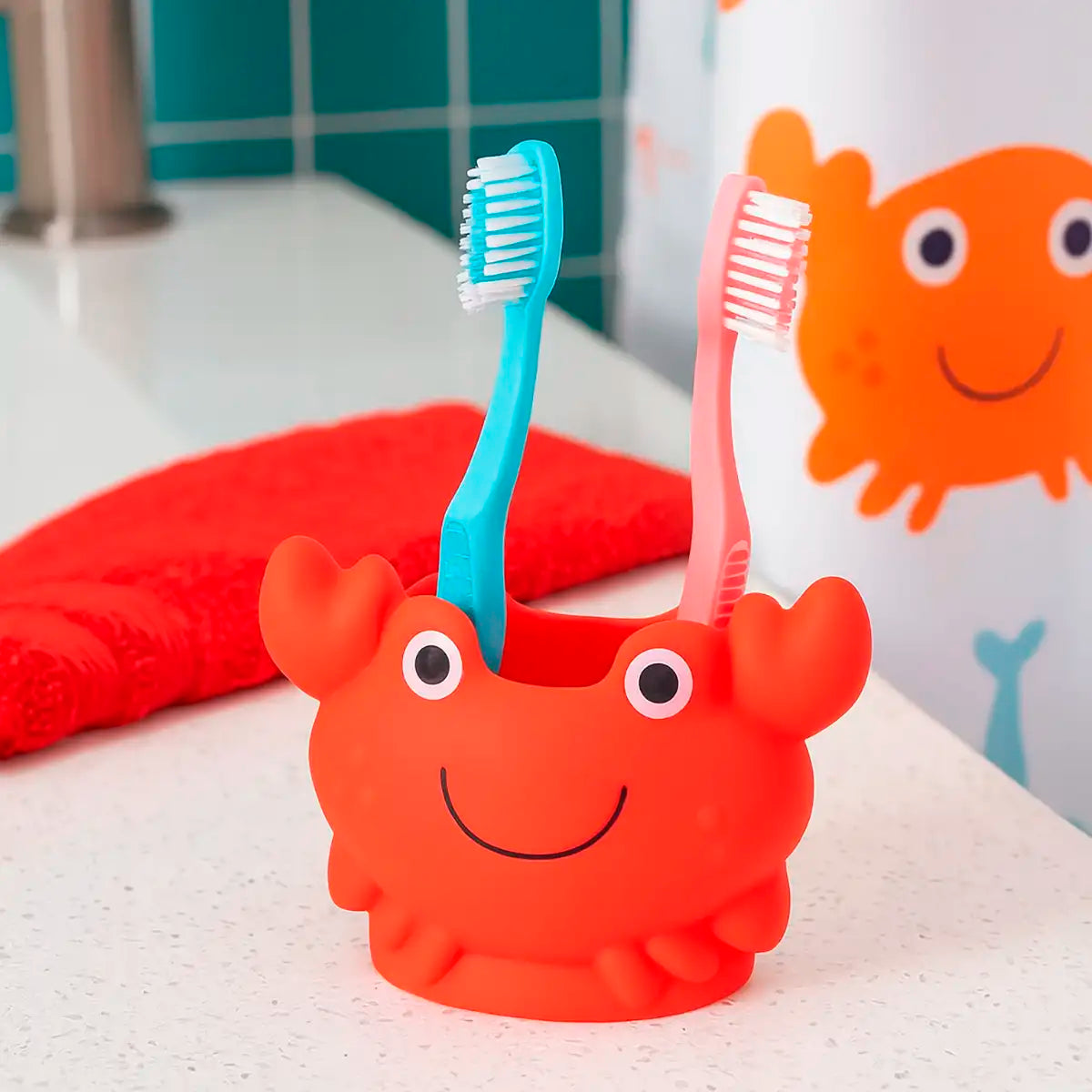 Organizador Dental Divertido, Cangrejo, Bullseye's Playground
