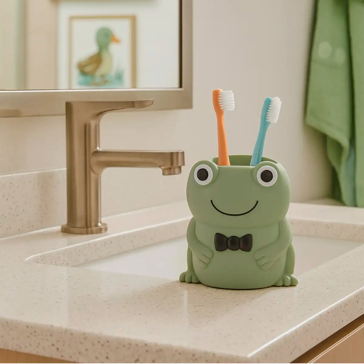 Organizador Dental Divertido, Rana, Bullseye's Playground
