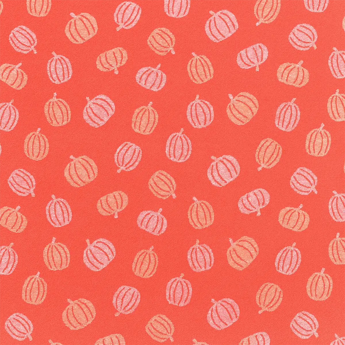 Manta, Diseño Calabaza, Color Rosa y Blanco