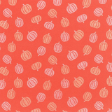 Manta, Diseño Calabaza, Color Rosa y Blanco