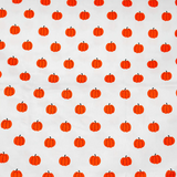 Manta, Diseño Calabazas, Color Blanco
