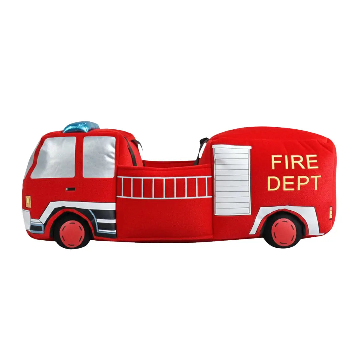 Disfraz 3D de Camión de Bomberos para Niños