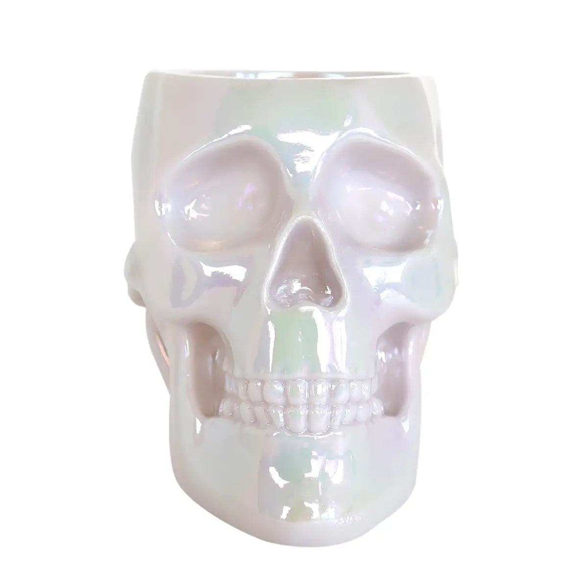 Set de Brochas con Contenedor en Forma de Calavera, 13 pzas