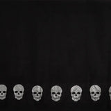 Manta, Diseño Calaveras, Color Negro