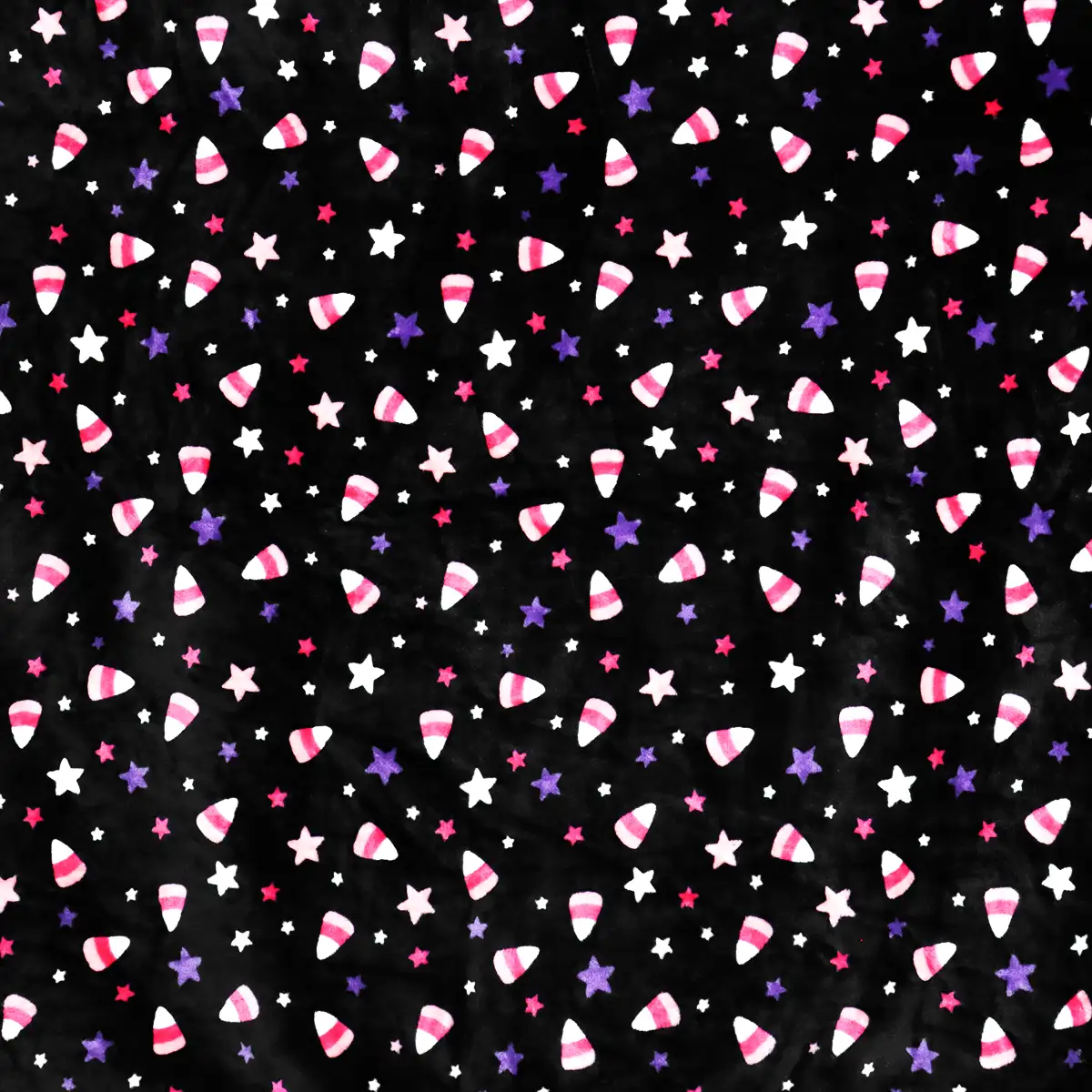 Manta, Diseño Estrellas, Color Negro