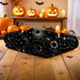 Manta, Diseño Luna, Color Negro
