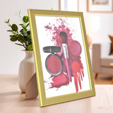 Portarretratos Makeup, Color Dorado, 20x25cm