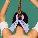 Liga para Cabello, Color Lila