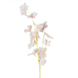 Vara con Flores Artificiales, Color Rosa