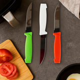 Set de Cuchillos para Cocina, Colores, 3 pzas