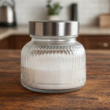 Frasco con Tapa, Textura, 300 ml