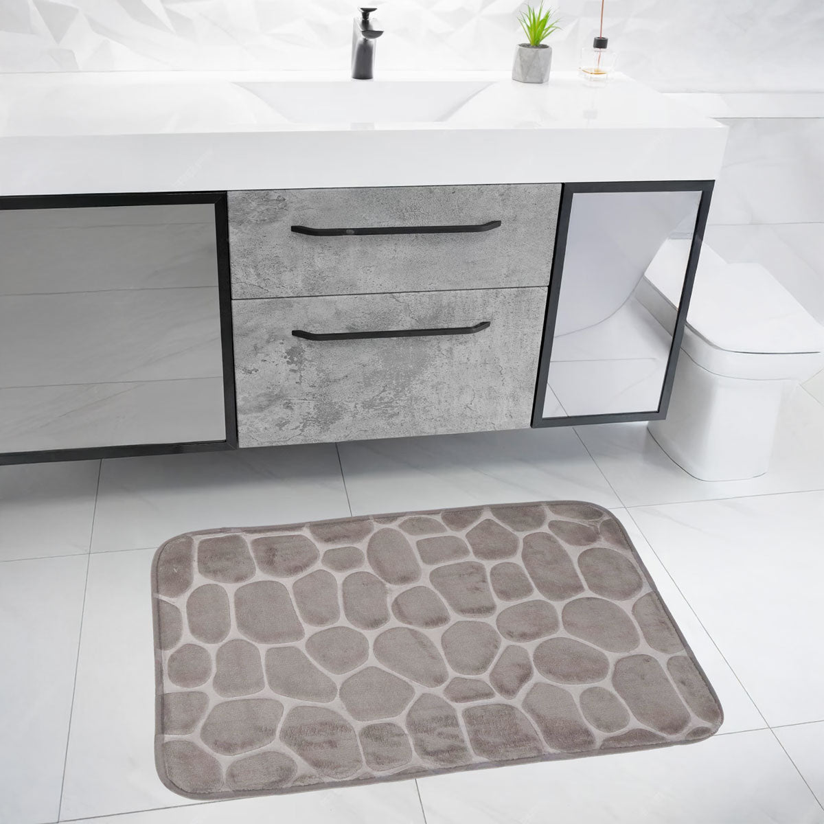 Tapete Absorbente, Color Gris