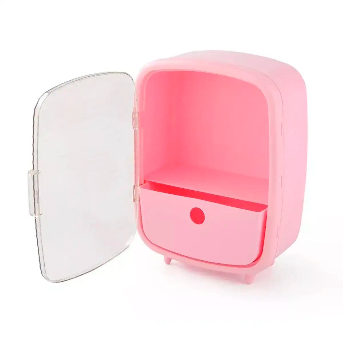 Contenedor de Maquillaje de Plástico, Bullseye's Playground, Color Rosa