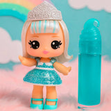 Muñeca Yummiland, Callie Birthday Cake, Kit DIY de Brillo de Labios