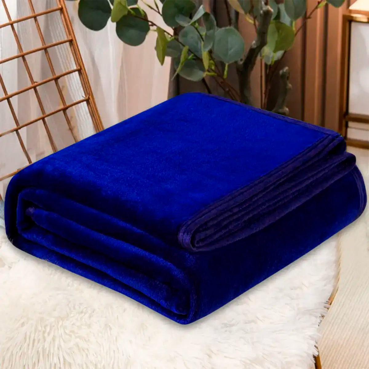Manta de Felpa, Color Azul, Room Essentials