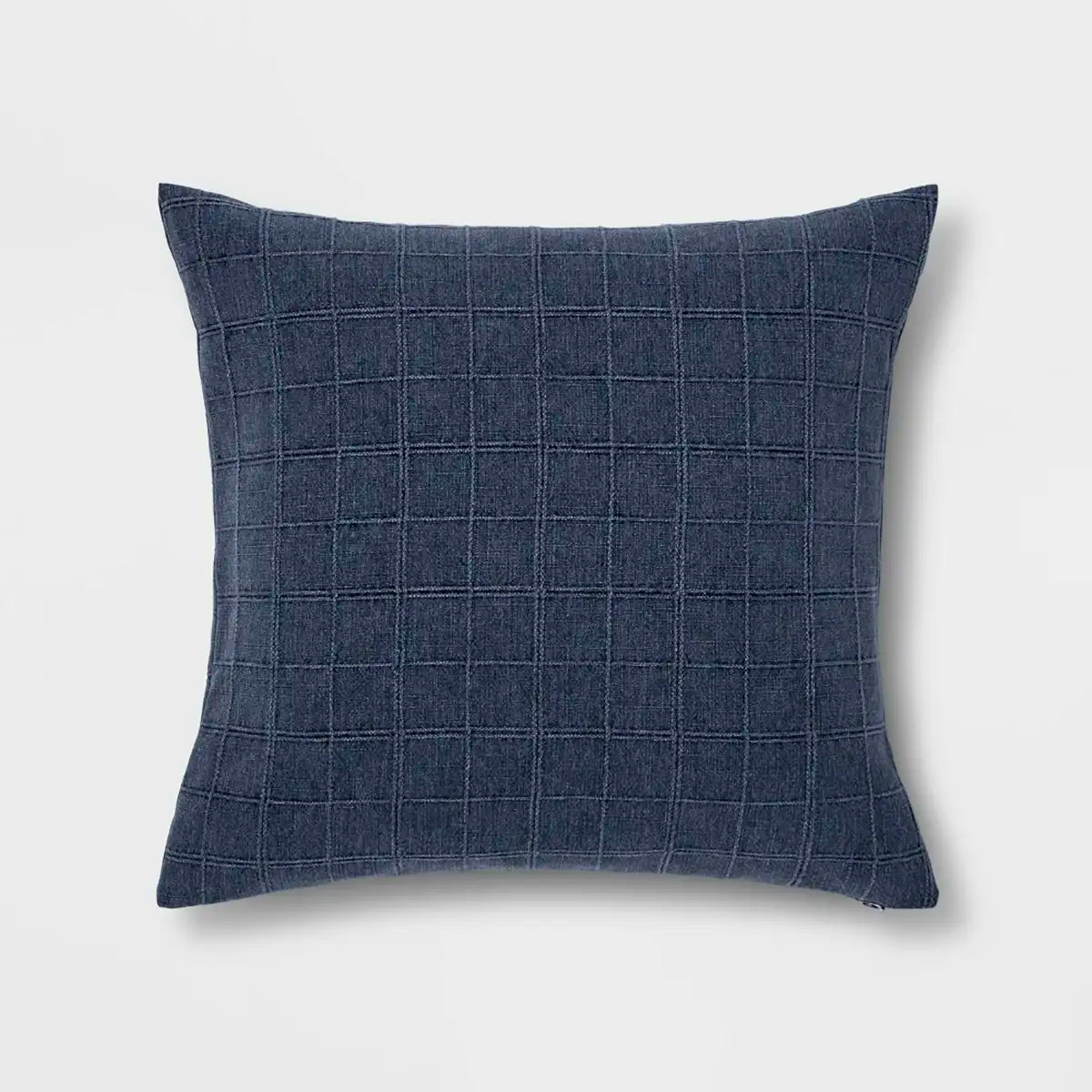 Almohada, Diseño Cuadros, Color Azul, Threshold