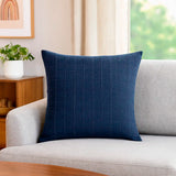 Almohada, Diseño Cuadros, Color Azul, Threshold