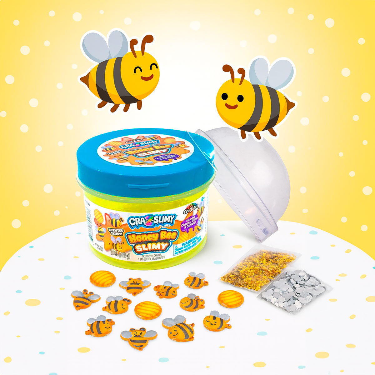 Kit de Slime, Aroma Miel, CRA-Z-Slimy
