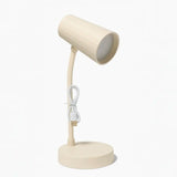 Lámpara de Escritorio USB, Bullseye's Playground, Color Crema