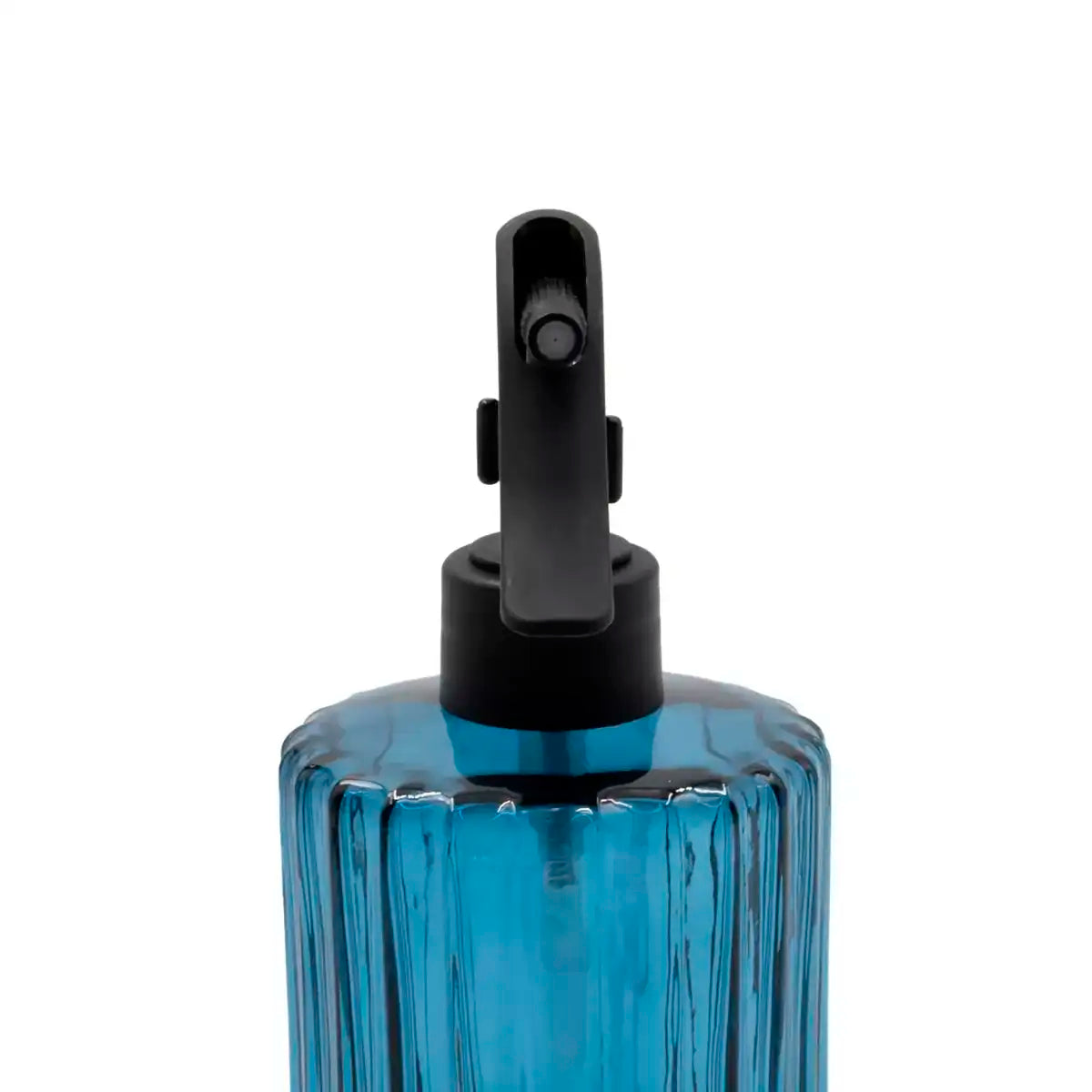 Botella de Vidrio con Atomizador, Bullseye's Playground, Color Azul