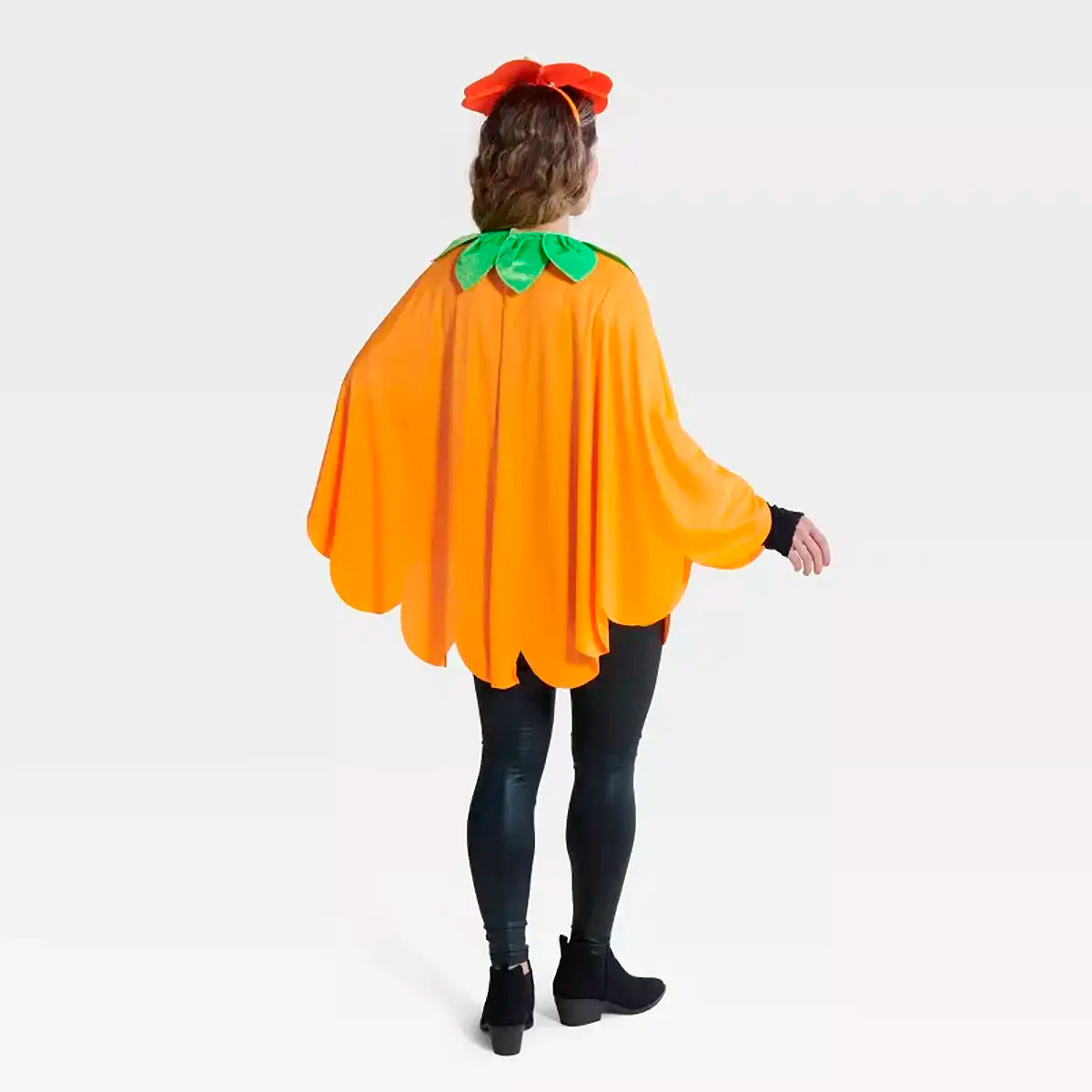 Kit de Disfraz de Poncho de Calabaza para Adultos, Hyde & EEK! Boutique
